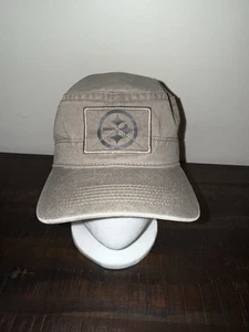 Pittsburgh Steelers Y2K NUEVO Sombrero Para Mujer S/M Verde Ejército NFL Elegante Cadete Militar - Imagen 1 de 5