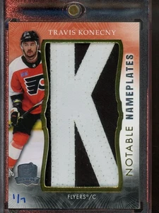 2023-24 Upper Deck The Cup Travis Konecny Notable Nameplates /7 #NN-TK - Picture 1 of 2