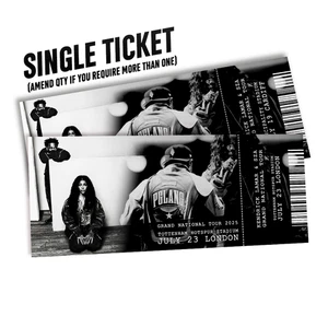 Kendrick Lamar & SZA Mock Ticket Grand National Tour | Keepsake Souvenir - Picture 1 of 11