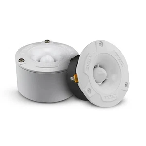 2x DS18 Marine Bullet Super Tweeters with Enclosures - NXL-T1/WH 120W Rms 4-ohm - Picture 1 of 12