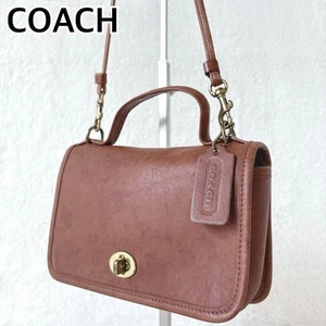 BOLSO BANDOLERA COACH VINTAGE 9924 CASINO ASA SUPERIOR Marrón Claro - Imagen 1 de 11
