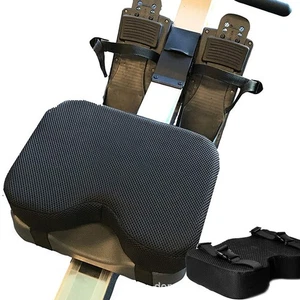 Rowing Machine Seat Cushion Pad Memory Foam Soft for Exercise Adult - Picture 1 of 12