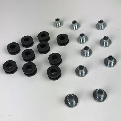 Set Buffer Motorbike Absorption Rubber Rear Damping Gaskets Grommets - Image 1 of 4