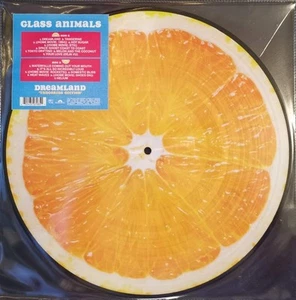 Glass Animals - Dreamland, LP, (Vinyl) Tangerine Picture Disc - Mint Condition - Picture 1 of 2