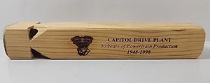 HARLEY-DAVIDSON WHISTLE CAPITOL DRIVE PLANT 50 YEARS OF POWERTRAIN 1948-98 L13 - Picture 1 of 10