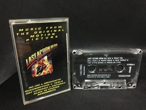 Last Action Hero Soundtrack Cassette Tape (1993) Alice In Chains Megadeth AC/DC - Picture 1 of 4