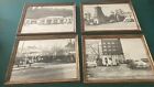 Vintage Shell Gasoline Prints Framed 11x14 Set of 4. These Are Over 80 Years Old