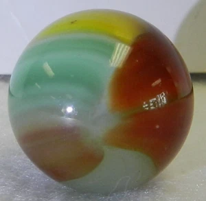 #19334m Colorful Large .77 Inches Vintage Master Marble? Shooter Marble NM - Picture 1 of 12