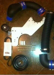 88-96 Ford F150 Bronco 93-95 Lightning Supercharger Mount Kit Powerdyne Vortech - Bild 1 von 6