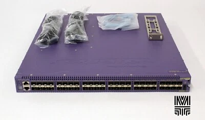 Extreme X670V-48X-FB 17101 48x Port 10G SFP+ Switch with Dual Power & VIM4-40G4X - Image 1 of 4