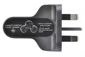 UK AC Power Adapter Plug 3PRONG for Dell XPS 13 XPS 10 XPS 11 Venue 11 Pro 7140 - Picture 1 of 5