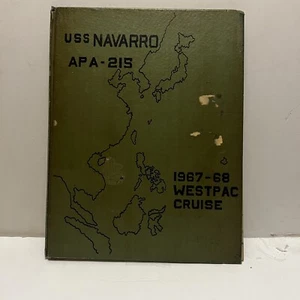 Uss Navarro APA-215 1967-68 Westpac Cruise Navy Vietnam Era Historical Military - Picture 1 of 7