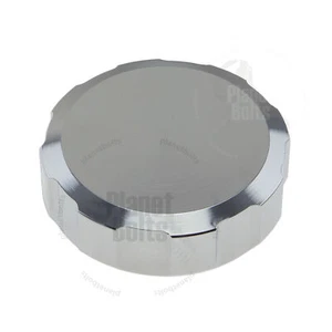 Fluid Brake Clutch Chrome For Kawasaki Ninja ZX 6R 52mm CNC Reservoir Cap Seal - Picture 1 of 4