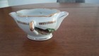 ANCIENNE SAUCIERE MAIGRE GRAS LIMOGES MEHUN DECOR POISSON VINTAGE ART TABLE DECO