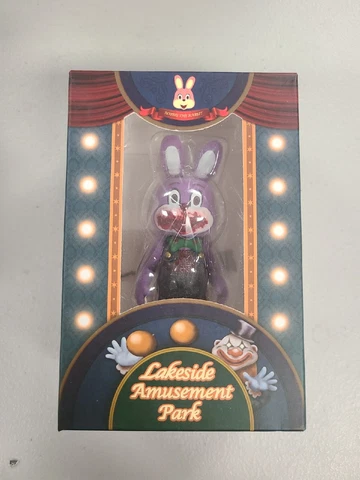 Gecco Silent Hill 3 Mascot ROBBIE THE RABBIT Mini 3.75" Figure PURPLE Version Cover
