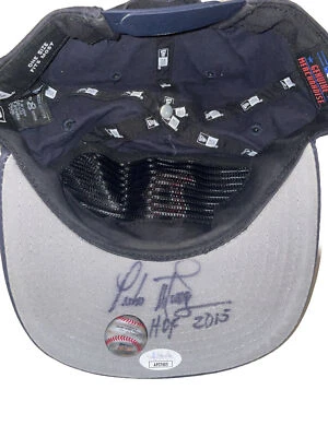 Pedro Martínez Signed Boston Red Sox Baseball Cap with JSA COA {AP37405} - Image 1 of 4