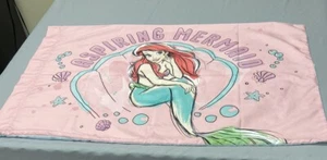 Disney Princess Little Mermaid Ariel Kindness Courage Standard Pillowcase - Picture 1 of 15