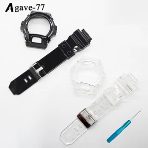 Resin Uhrenarmband & Lünette für Casio GD-X6900/GD-X6900PM Sportarmband & Schale - Bild 1 von 6