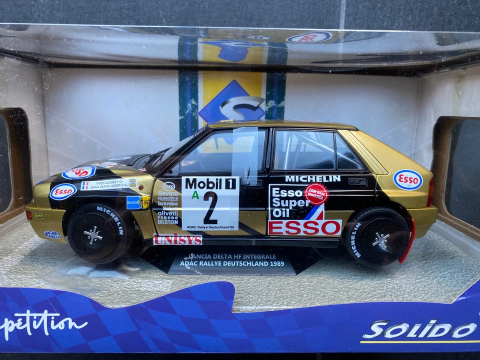Lancia delta Integrale Esso Rally Germania 1989 Solido 1/18 - Immagine 1 di 1