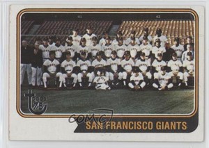 2014 Topps 75th Anniversary Buybacks San Francisco Giants Team #1974-281