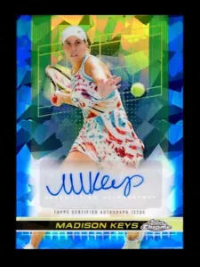 2024 TOPPS CROMO ZAFIRO TENIS LLAVES MADISON AUTÓGRAFO AUTOMÁTICO - Imagen 1 de 1