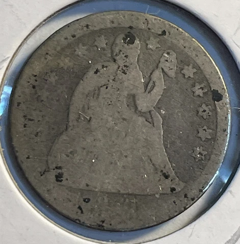 1856- P Seated Liberty Dime - P13-22 Cover