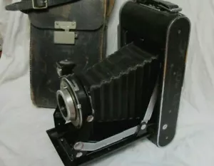 VINTAGE 1940ER KODAK MONITOR SIX 16 KAMERA MIT HÜLLE - Bild 1 von 11