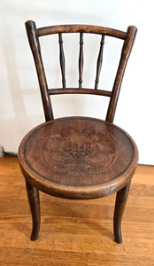 Antique Child's Thonet Style Bentwood Bistro Chair #1 - Picture 1 of 5