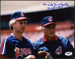 Phil Niekro SIGNED 8x10 Photo + HOF 97 Cleveland Indians PSA/DNA AUTOGRAPHED - Picture 1 of 1