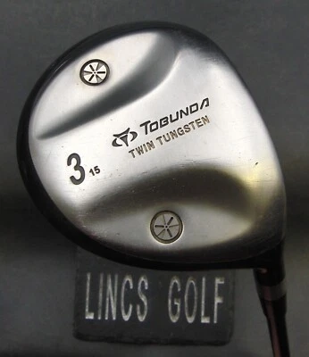 Tobunda Twin Tungsten 15° 3 Wood Senior Graphite Shaft Royal Grip - Image 1 of 4