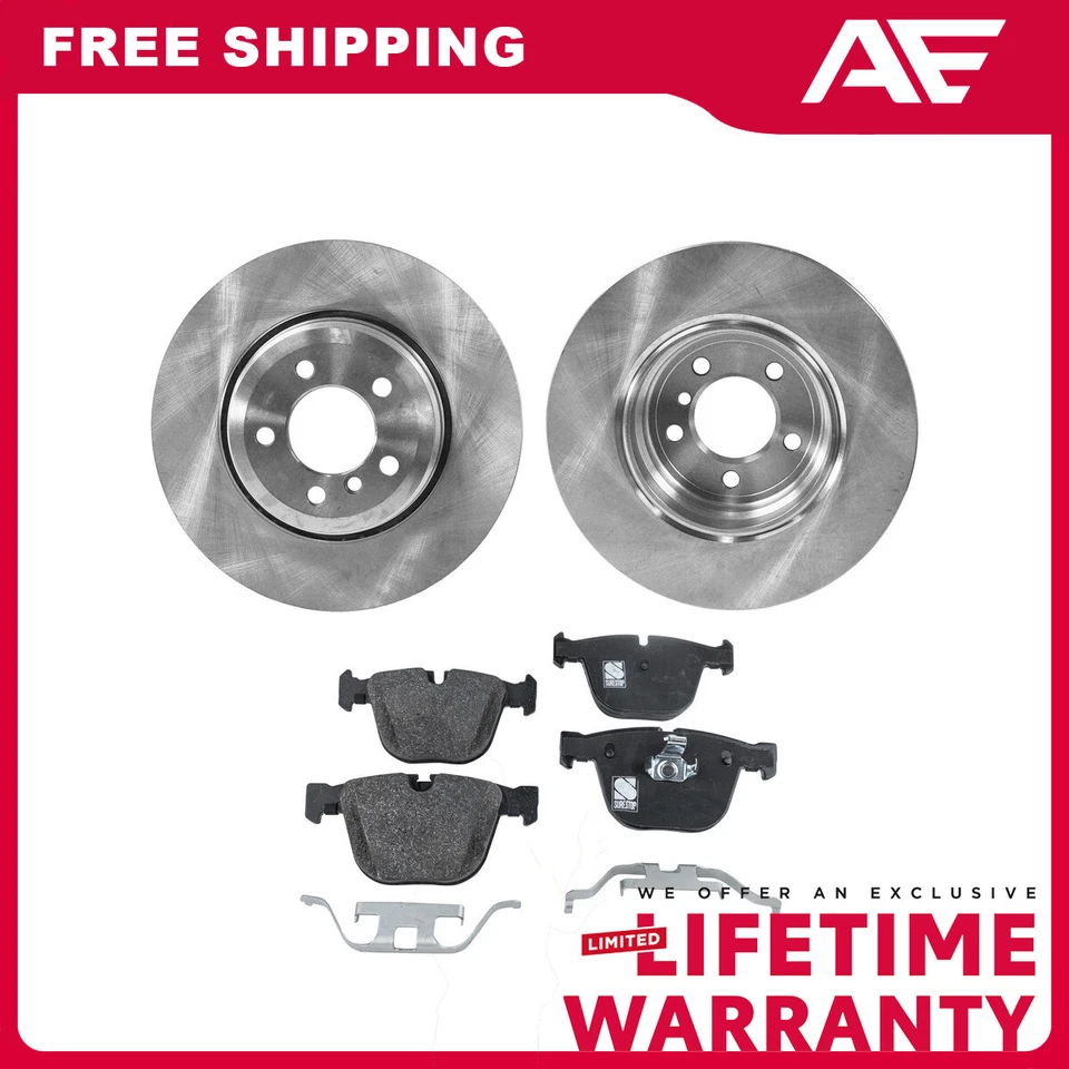 Kit de rotor de disco de freio para 2005-2008 BMW 760Li 750i 750Li 760i - Imagem 1 de 4