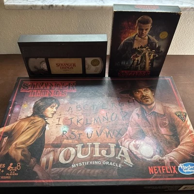 Netflix Stranger Things Season 1 Blu-ray Box Set. Also Ouija Board Game Like New - Image 1 of 4