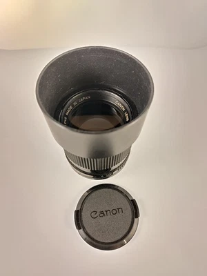 Canon FD 85mm F1.8, with lens caps, slight fungus, see photos - Image 1 of 4