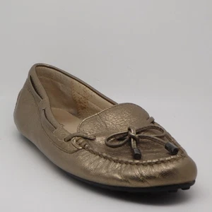 Michael Kors Daisy Designer Footwear Women Leather Driving Loafer Laces Size 8.5 - Picture 1 of 11