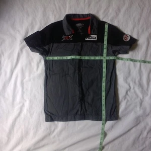 Universal Studios Fast & Furious Button Up Shirt Youth Medium Gray/Black /Red - Picture 1 of 6