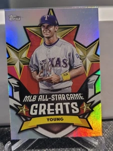2025 Topps MLB All Star Game Michael Young All Star Game Grandi ASGG-16 Rangers - Foto 1 di 2