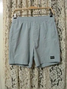 *HOLLISTER EVERYDAY SHORT HERREN XS (37x6,5) LT BLAU SHORTS-11" RISE-STRETCH-PULLOVER - Bild 1 von 11