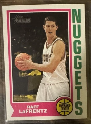 2001-02 Topps Heritage Raef LaFrentz #17 Foto 1 de 2