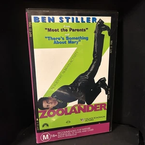 Zoolander VHS 2001 Stars Ben Stiller & Owen Wilson Lrg Case Ex Rental Tested GC - Picture 1 of 6