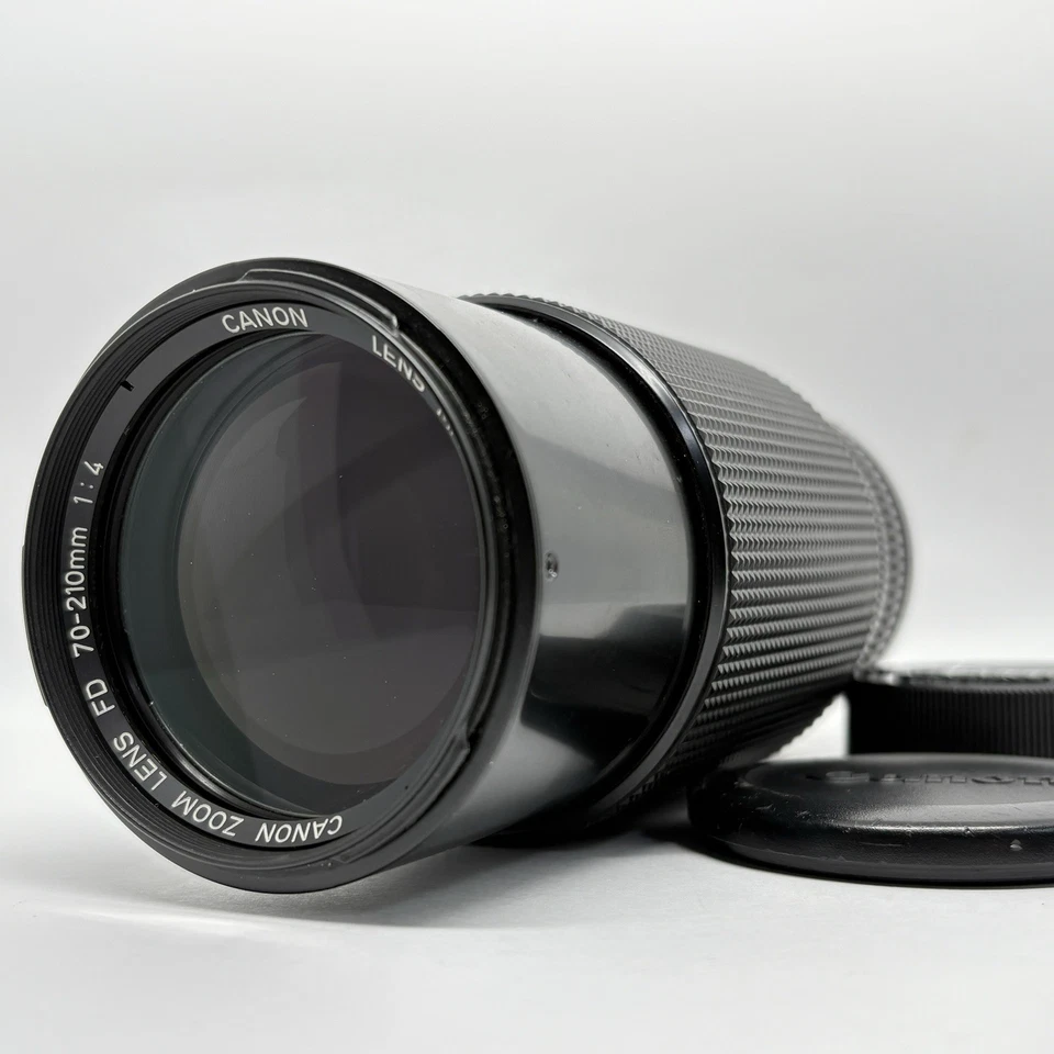 [Near Mint] Canon Zoom Lens 70-210mm f/4 NFD Telephoto For Canon FD w/Caps Japan - Image 1 of 4