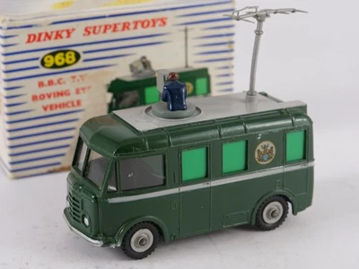 Dinky Toys GB N° 968 Camion BBC TV Roving Eye Veicolo In Scatola 1/43 - Immagine 1 di 4