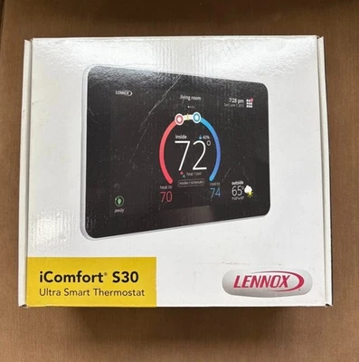 Lennox iComfort S30 Ultra SmartThermostat - Wi-Fi EnabledSmart Home Compatible - Image 1 of 2