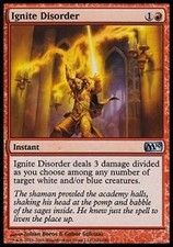 * mrm * FR/vf 4x conflagration of disorder (ignite disorder) mtg magic m10+