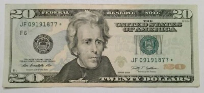 2009 $20 FRN STAR FULL DATE  - JF 09 19 1877* Great Condition - Bank Robbery! - Image 1 of 4