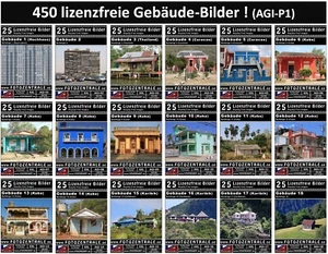 450 Lizenzfreie Profi-Bilder! Gebäude! UVP 342,- (Royalty Free) Photoshop - Bild 1 von 19