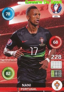 273 NANI PORTUGAL CARD ADRENALYN EURO 2016 PANINI - Picture 1 of 1