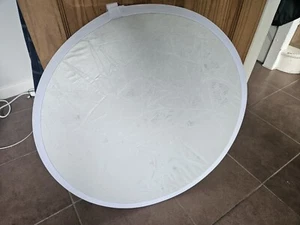 Саlumеt Соllарѕіblе Rеflесtоr, White/ Silver. 32 Inch/81cm Diameter. - Picture 1 of 4