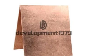 1pc 1mm*100mm*100mm 99.9% Pure Copper Cu Metal Sheet Plate New - Picture 1 of 1