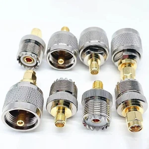 1x SMA UHF Male Female Plug Jack RF Connector Adapter Interphone Conversion Head - Picture 1 of 5