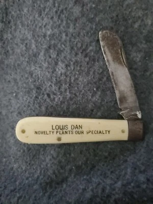 Vintage Schrade Walden NY USA advertising pocket knife 1950s old antique knife. - Image 1 of 2